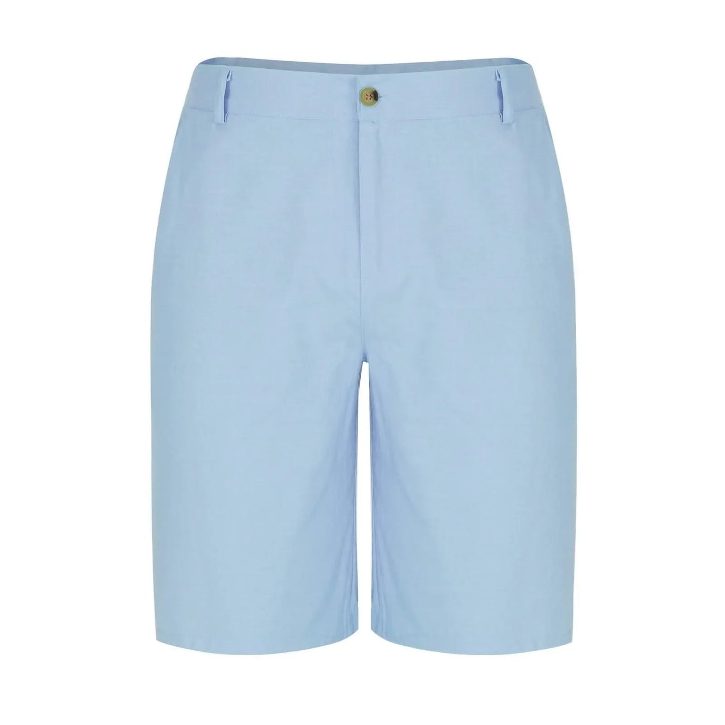 2025 Summer Cotton Linen Shorts for Men Solid Casual Button Pocket Beach Shorts Men's Comfortable Simple Vacation Leiture Pants