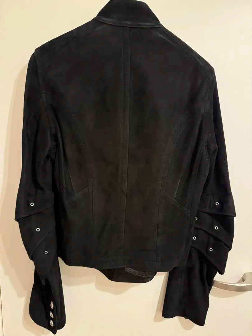Jaqueta Masculina Preta Streetwear Harajuku Fashion Folgada Motoqueiro Gótico Punk Plissada Manga Longa Casaco Outono Inverno