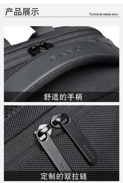 Men's Designer Laptop Bag School Bags for Boys Male Motorcycle Tactical Business Sports Travel Backpack Men