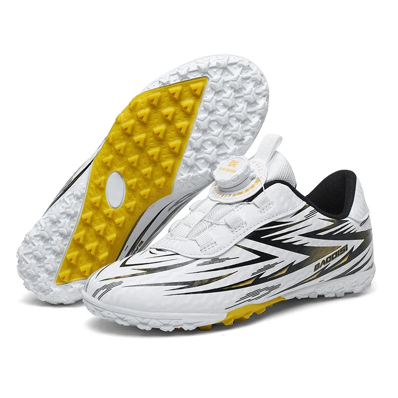 New Kids Society Cleats Soccer Shoes Professional Football Boots Boys Indoor Football Field Boots Original Sneaker Children Fast