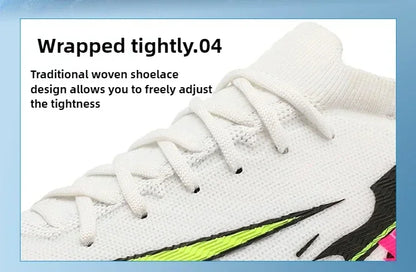 Hot Selling Soccer Shoes Society Professional Grass Training Original Football Field Boots Cleats Indoor Non Slip Futsal Sneaker