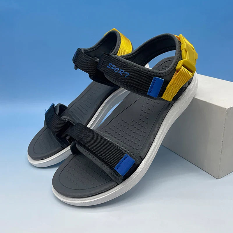 Pink Girls Summer Sandals Children Breathable Beach Shoes Fashion Open Toe Sandals for Kids Boys Casual Walking