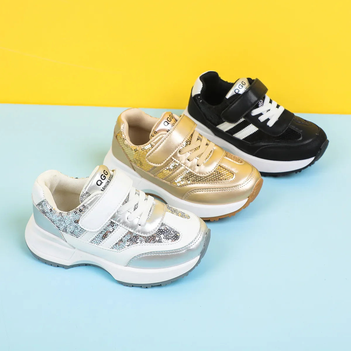 Children Leather Patchwork Sneaker 2025 Spring Autumn New Soft Bottom Casual Shoes School Sports Sneakers for Boys Girls