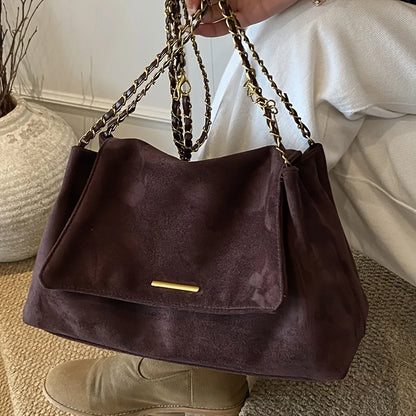 Perfect Lily Women's Vintage Large Crossbody Shoulder Bag Elegant Handbag with Detachable Strap Durable for Casual Formal Events