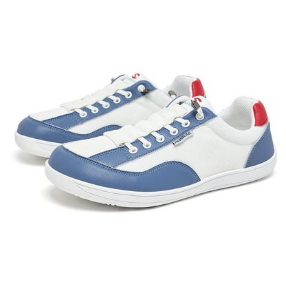 Wide-Toe-Box Barefoot Shoes Womens Mens Zero Drop Slip On Sneakers Minimalist Walking Shoes
