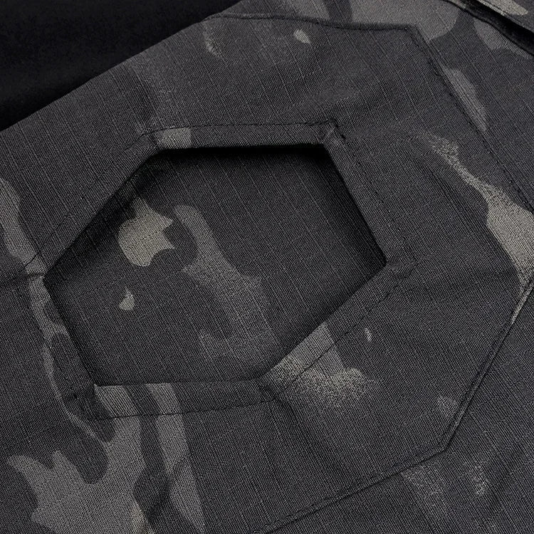 Camouflage Hunting Tactical Pants Training Wear-resistant Hiking Pants Hunting Outdoors Camping Cargo Pant with Knee Pads New