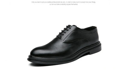 Men's Dress Shoes Classic Office Social Oxford Leather Shoes Men Trend Wedding Casual Business Shoes For Men Formal Leather Shoe