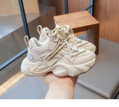 Children's Autumn Versatile Sports Shoes Fashion Causal School Kids Running Sneakers Breathable Non-slip Boy Girl Leisure Shoes