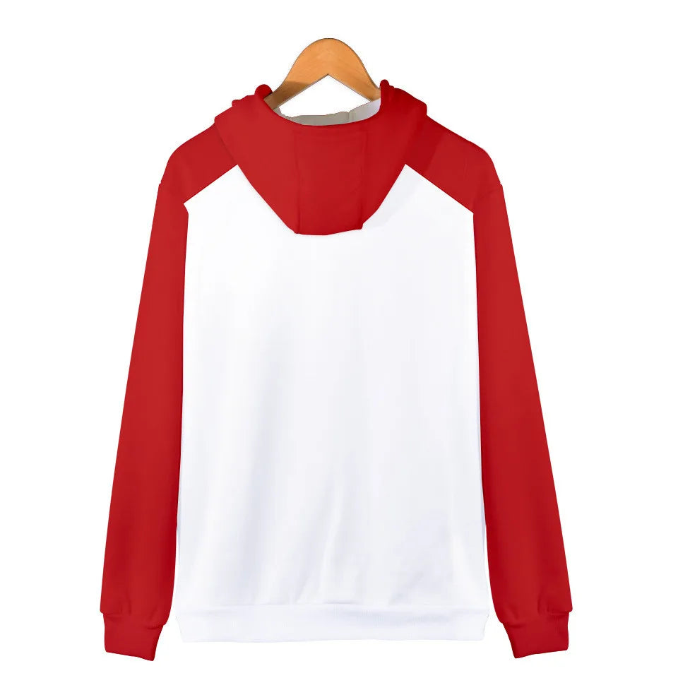Anime Saitama Oppai Hoodie Hooded Sweatshirt Hoodie Cosplay Costume Fleece Fashion Harajuku Jacket and Coat Brand Clothes