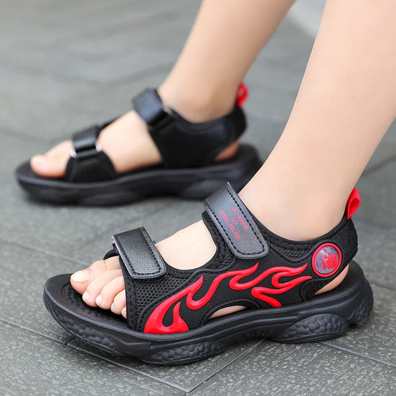 Kids Shoes Boys Sandals Summer Beach Waterproof Barefoot Shoes Sneaker Fashion Design Children Casual Sports Sandals for Boy