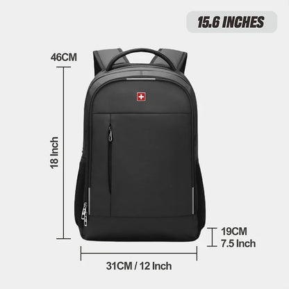 SWISS MILITARY Men Laptop Business Backpack Backpack 17 Inch Fashion School waterproof USB Large Capacity Bag mochilas Back Pack