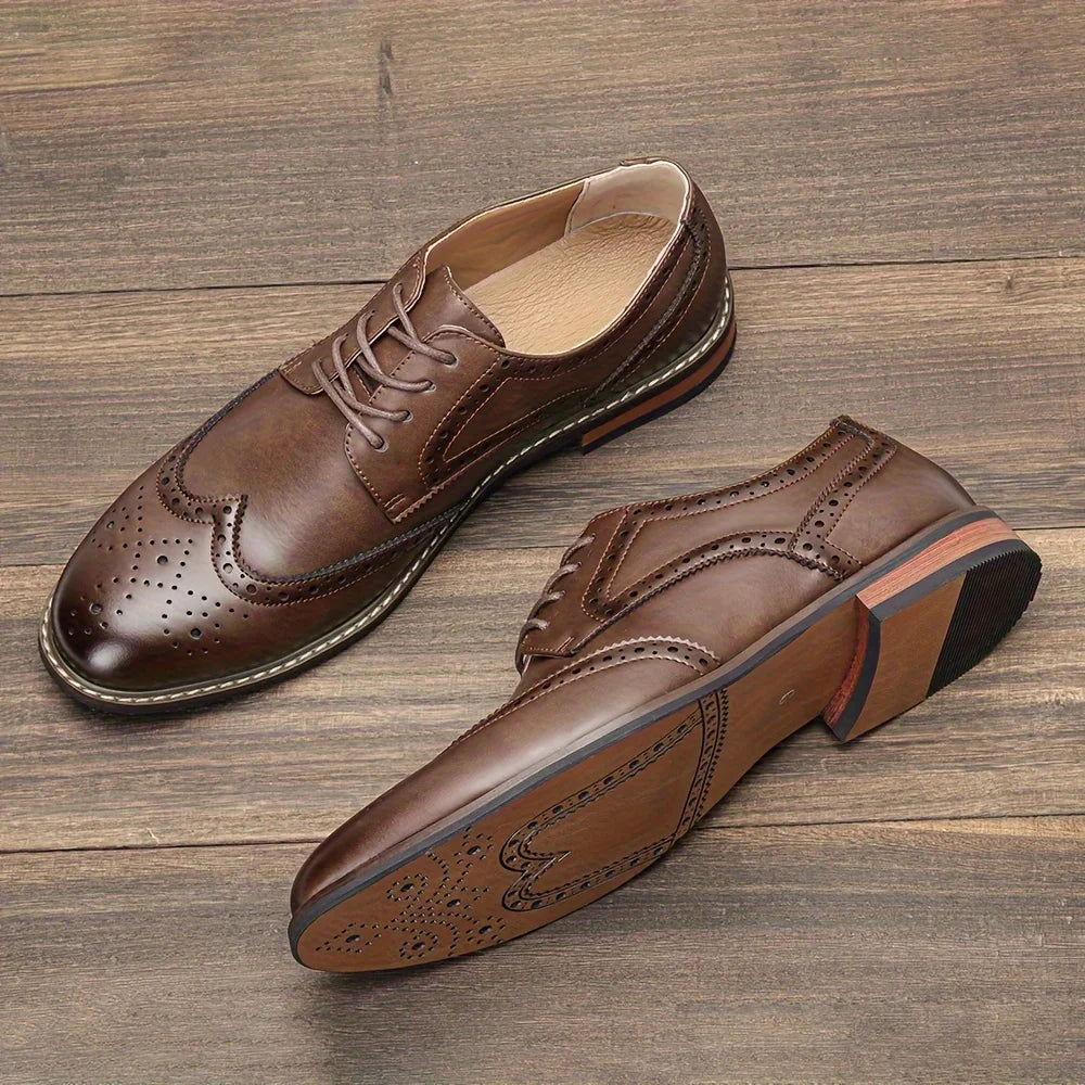 Leather Shoes For Men Business Stylish Gentleman'S Comfortable Formal Shoe