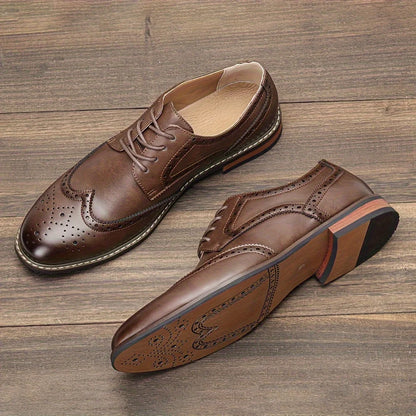 Leather Shoes For Men Business Stylish Gentleman'S Comfortable Formal Shoe