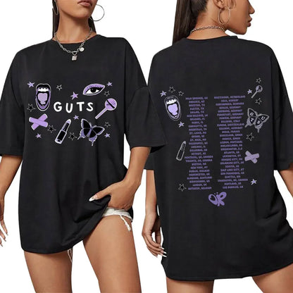 2025 Olivia Male Female Rodrigo Singer Cotton Clothes Fashion Short Sleeve O Neck Tees Unique Men Clothing Shirts Graphic Tee
