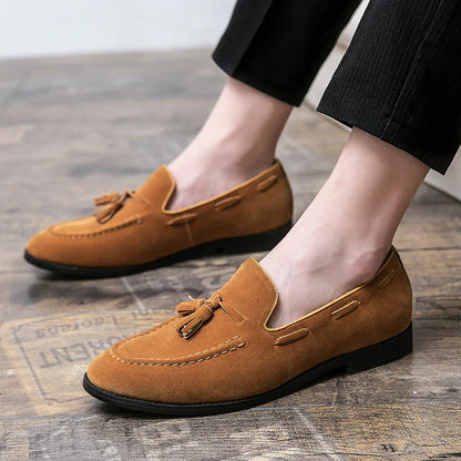Casual Business Shoes Men Classic Social Office Loafers Men Large Size 48 Trend Casual Flat Party Loafers Male