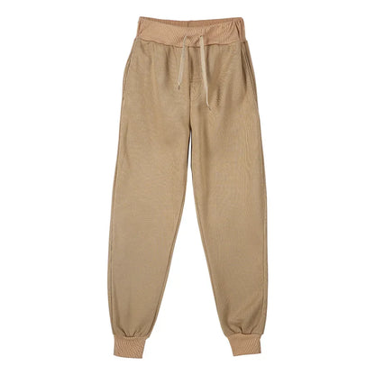 2025 New Joggers Sweatpants Men and Women Elastic Waist Lose Casual Trousers white beige pink yellow Hip Hop Mens Sweat Pants