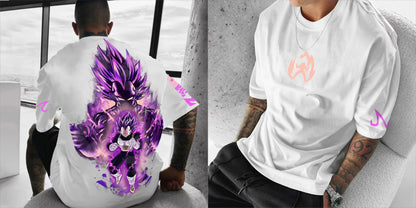 T-Shirt New Men's Street Hip Hop Loose Casual Street Trend Parent-Child Short Sleeve Top