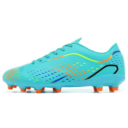 Kids Youth Soccer Shoes Cleats Football Boots Men Non Slip Breathable Lightweight Training Sneakers Boys Children Football Match