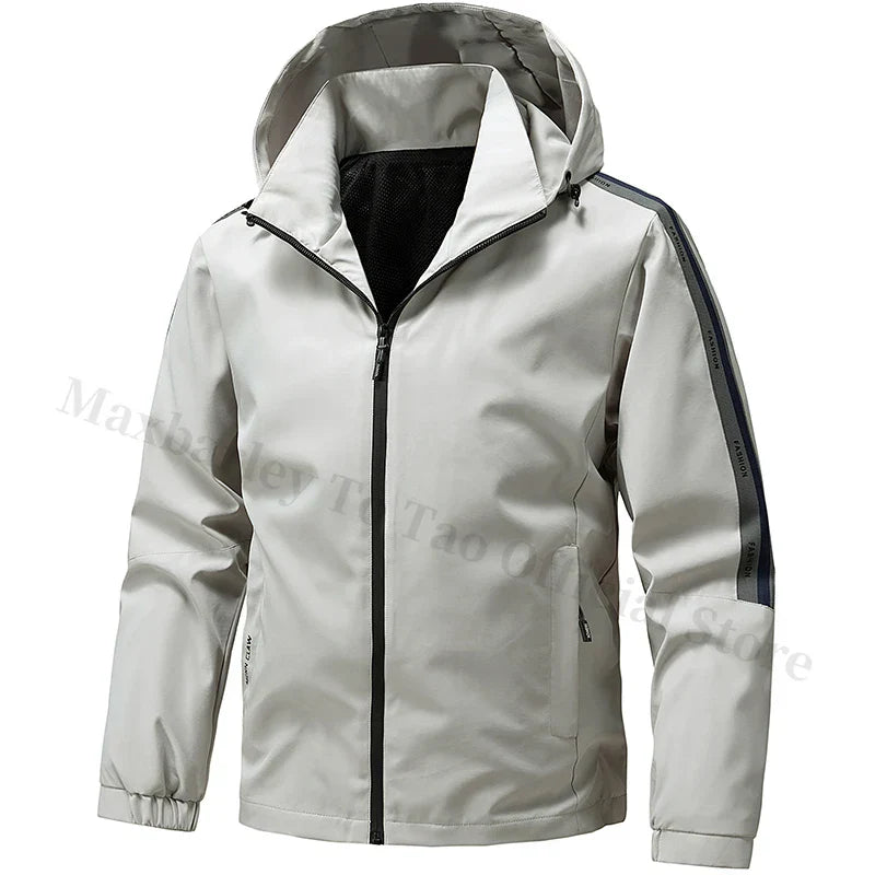 Men's Tracksuit Sets Autumn 2025 Fashion Sportswear Two Piece Sport Suit Jacket+Sweatpants Sweatsuit Men Sports Windproof Suit
