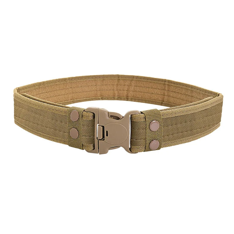 Daily Belt Men's Heavy Duty Combat Tactical Belts Sturdy Nylon Waist Strap with 5cm Width for adjustment