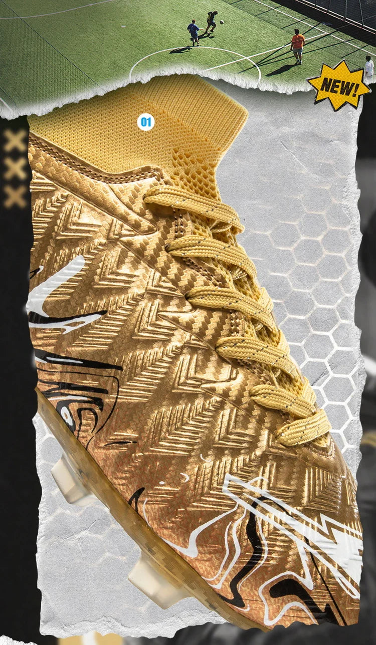 New Professional Unisex Soccer Boots Non-slip Football Shoes Outdoor Drop Shipping Futsal Match Training Sport Sport Sneakers