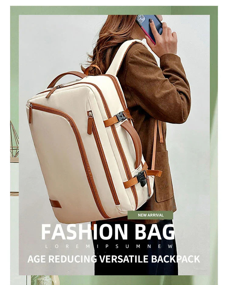 Backpack for Men and Women, New Style, Simple Business Computer Backpack, Outdoor Large-Capacity Travel Bag, Student School Bag for Boys