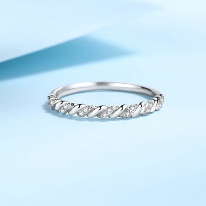 Full Moissanite Ring 925 Sterling Silver with 18K Gold Plated Diamond Engagement Wedding Bridal Band Jewelry For Women