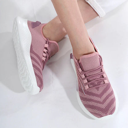Pink women's safety shoes Steel head anti-smash Light soft breathable work shoes Women's outdoor industrial safety shoes