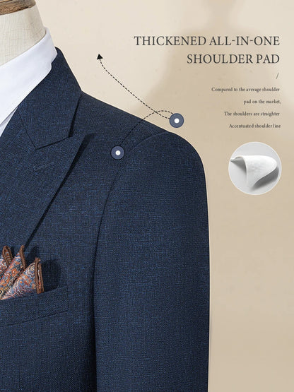 High Quality Male Groom Wedding Blazers Slim fit casual evening gown Business Office Men's Suits