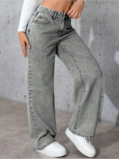 Gray Slim Tight Fit Jeans Pant For Man Original Y2k Drip Unisex Trendy Fashion Jeans No accessories or belts included