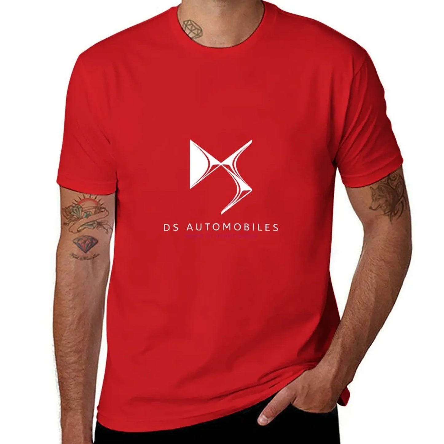 White DS Automobiles - Spirit of Avant-Garde T-Shirt Blouse cute tops sports fans heavyweight t shirts for men