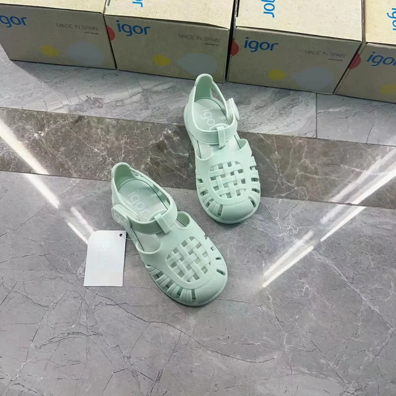 Boys Girls' Solid Color Casual Baotou Roman Sandals Baby Kids Jelly Beach Shoes Children's Soft Sole Non-slip Sandals SO125