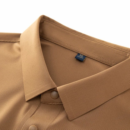 Luxury Brand Men's Polo Shirt New Lapel Print Short Sleeve T-Shirt Summer Breathable Skin Friendly Casual Business Mens Clothing