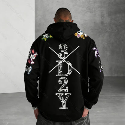 One Piece Japanese Anime Print Hoodie Men Women One Piece Graphic Hoodies Long Sleeve Pullover Sweatshirt Y2K Harajuku Clothing