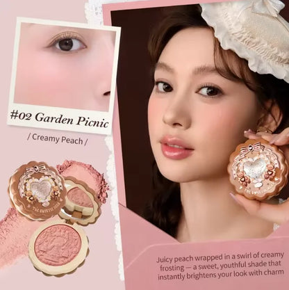 Little Angel Collection Makeup Gift Box Eyeshadow Blush Cream Matte Lipstick Highlighter Full Kit All In One