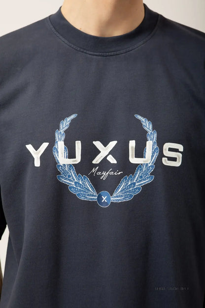 High-quality Sports Streetwear Unisex Trendy Fashion Brand Summer New Printing Round Neck Cotton Short-sleeved Casual T-shirt