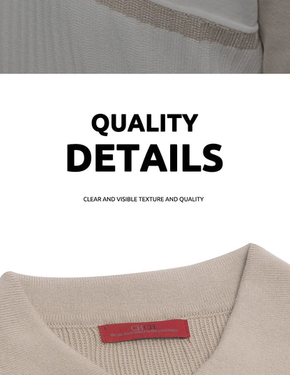 Summer Men's Polo Clothing Luxury T Shirt Casual Short Sleeve Drapped Loose Basic Splice Shirt Popular Knitwear