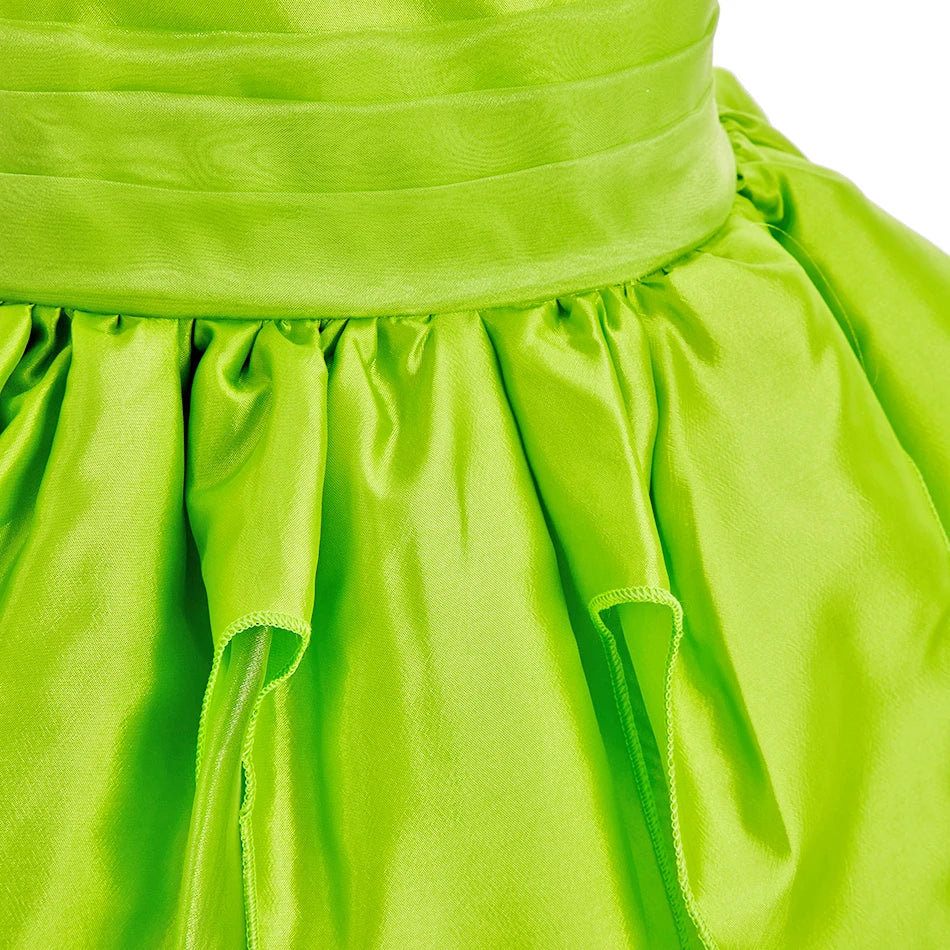 Little Girl Rapunzel Costume Party Fancy Princess Dress Christmas Cosplay Belle Sleeping Beauty Cinderella Carnival Disguise