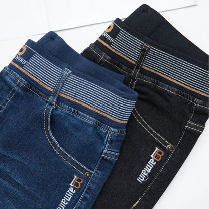 Women Casual Elastic High Waist Skinny Denim Pants
