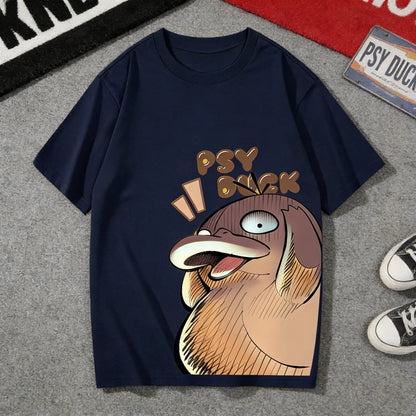 Graphic T-shirt Man Women Short Sleeve Tee Anime Print Casual Tops Summer Streetwear Y2k Clothes