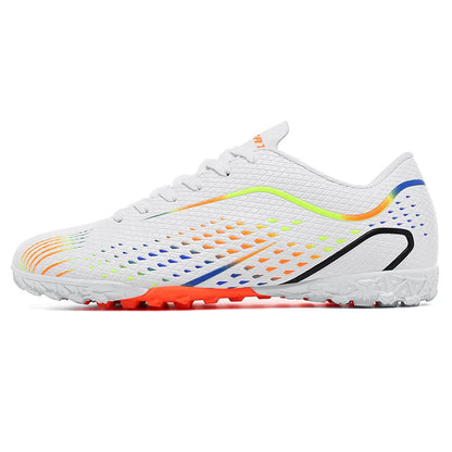 Kids Youth Soccer Shoes Cleats Football Boots Men Non Slip Breathable Lightweight Training Sneakers Boys Children Football Match