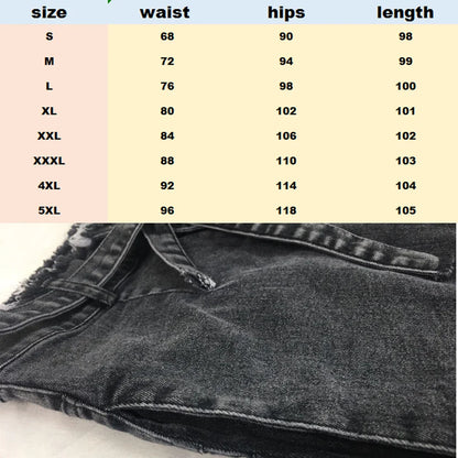 High Waist Jeans For Women Slim Stretch Denim Jean