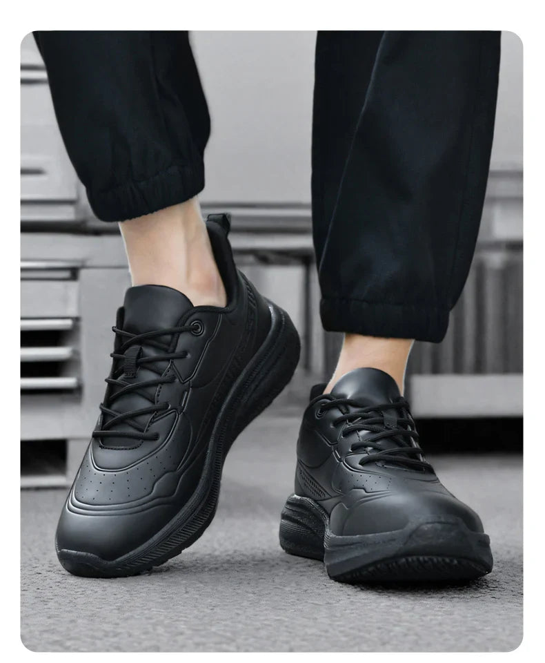 Shoes Four Seasons Breathable Light Non-slip Waterproof Oil-proof Kitchen work shoes Men's Outdoor Casual sports Shoe