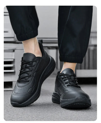 Shoes Four Seasons Breathable Light Non-slip Waterproof Oil-proof Kitchen work shoes Men's Outdoor Casual sports Shoe