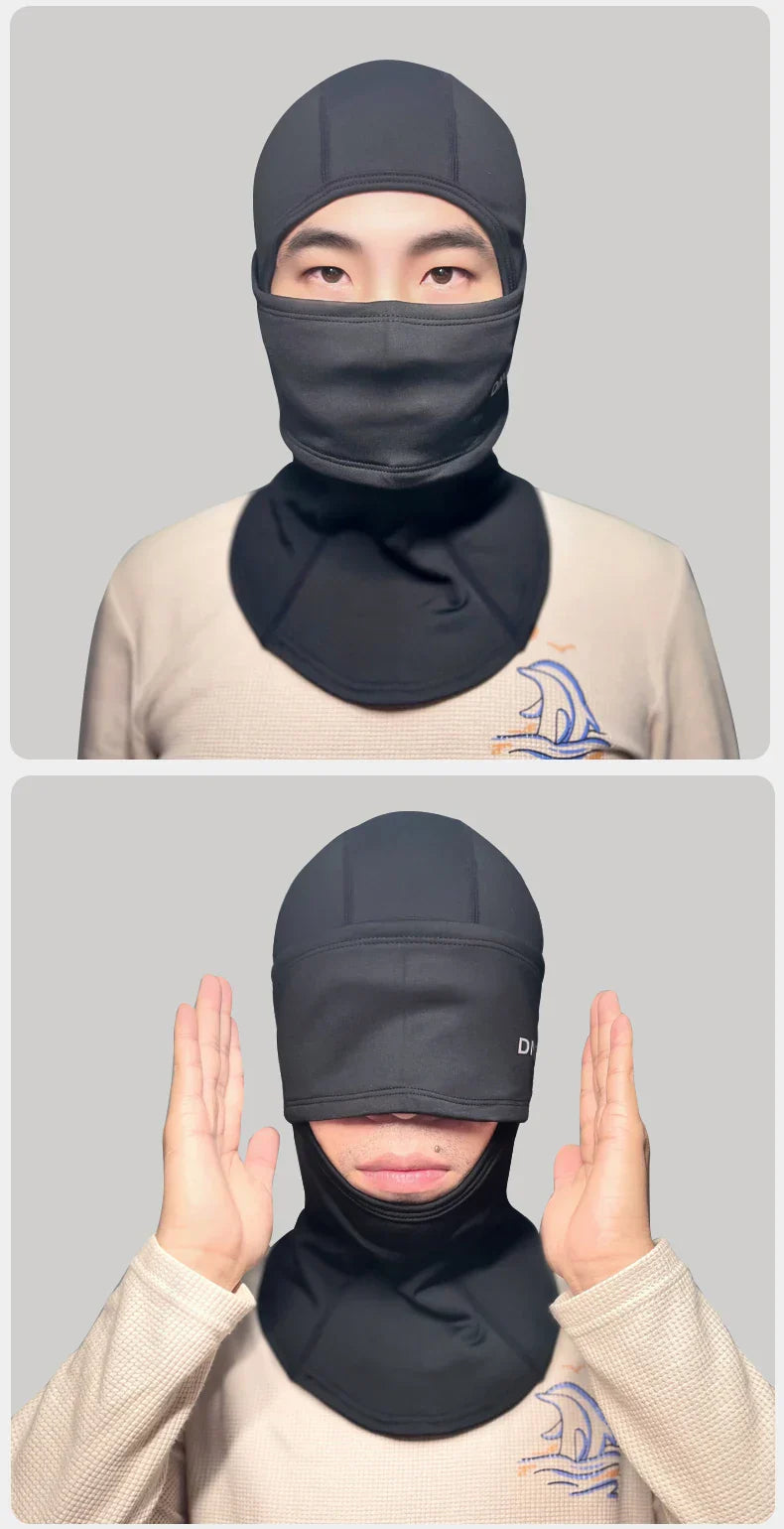 Cold Weather Balaclava Ski Mask for Men Windproof Fleece Thermal Cap Winter Scarf Face Mask Women Neck Warmer Hood for Cycling