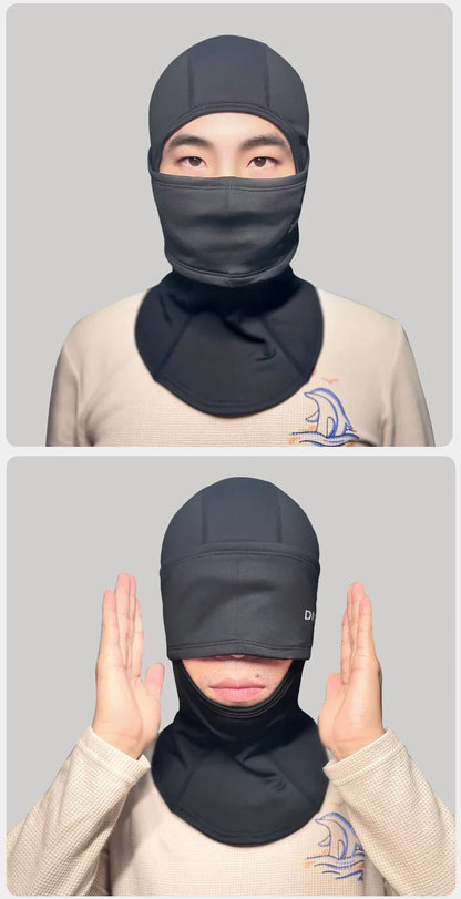 Cold Weather Balaclava Ski Mask for Men Windproof Fleece Thermal Cap Winter Scarf Face Mask Women Neck Warmer Hood for Cycling