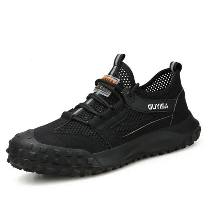 Ladle Toe Work Shoes  Summer Worker Safety Sports Shoes  Protective Shoes for Men  Fashionable  Breathable and Comfortable