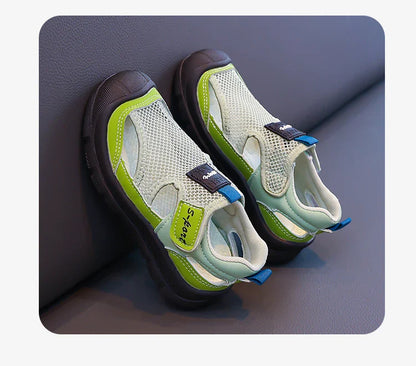 Unisex Children’s Sports Sandals 2026 New Summer Kids Barefoot Beach Shoes Non-slip Comfort Versatile Chic Outdoor Hiking Shoes