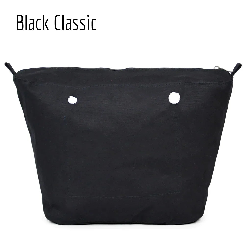 New Waterproof Inner Bag Organizer Insert Zipper Pocket for Classic Mini Obag Canvas Material for O Bag