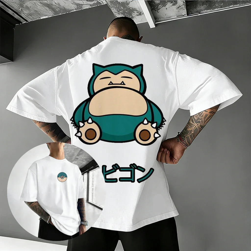 T Shirt Men Women Cotton Short Sleeve Graphic Print Casual Tops Anime Tee 2026 Summer Cartoon Y2k Clothes